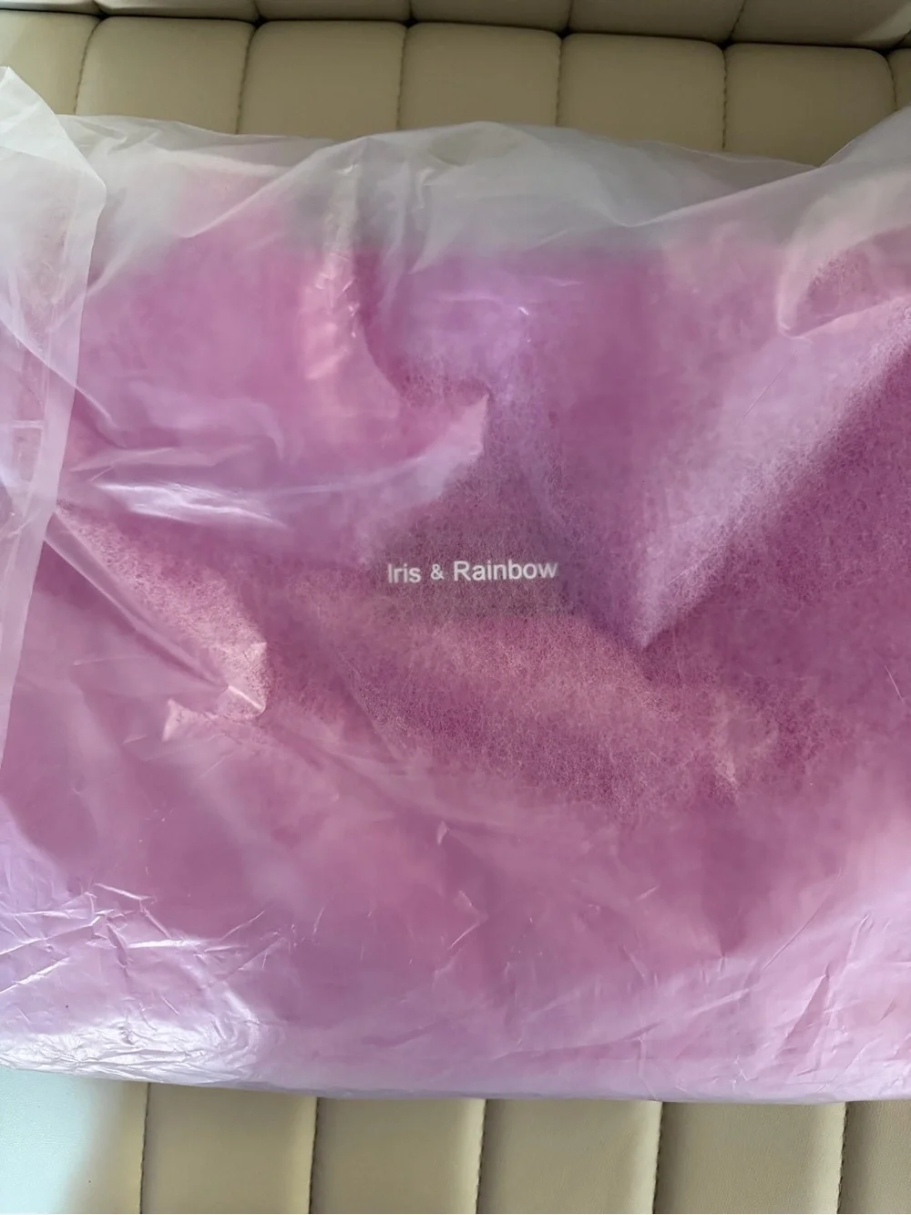 Iris and rainbow mini sensational tote in hot pink